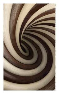 Nem szőtt fotótapéta a falra 3d csavart alagút 150 x 250 cm