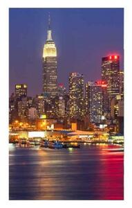 Nem szőtt fotótapéta a falra manhattan éjszaka 150 x 250 cm