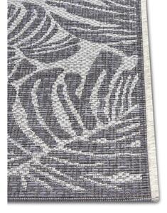 Monstera szürke-bézs kültéri szőnyeg, 70 x 140 cm - NORTHRUGS