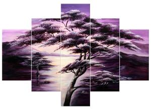 Gario Kézzel festett kép Az álmok fája - 5 részes Méret: 100 x 70 cm