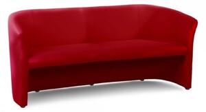 Cuba háromsszemélyes kanapé, Piros