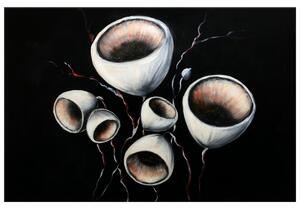 Gario Kézzel festett kép Nyitott mákfejek Méret: 120 x 80 cm