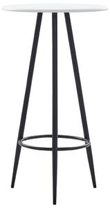 Fehér MDF bárasztal 60 x 107,5 cm