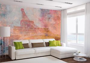 Nem szőtt fotótapéta absztrakt eiffel-torony ii. 375 x 250 cm