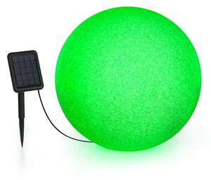 Blumfeldt Shinestone Solar 50, gömblámpa, napelem, Ø 50 cm, RGB-LED, IP68, akkumulátor
