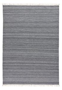 Liso sötétszürke kültéri szőnyeg újrahasznosított műanyagból, 140 x 200 cm - Universal