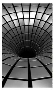 Nem szőtt fotótapéta a falra 3d ezüst szakadék 150 x 250 cm