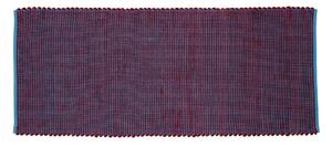 Lexa lila-kék gyapjú és pamut szőnyeg, 80 x 200 cm - Hübsch