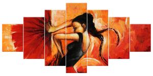 Gario Kézzel festett kép Spanyol boleró - 7 részes Méret: 210 x 100 cm