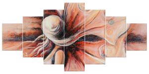 Gario Kézzel festett kép Titokzatos ismeretlen no - 7 részes Méret: 210 x 100 cm