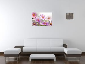 Gario Órás falikép Gyengéd virágok Méret: 30 x 30 cm