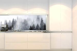 Konyhai fotótapéta - köd 180 x 60 cm