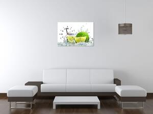 Gario Órás falikép Zöld lime Méret: 30 x 30 cm