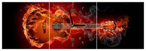 Gario Órás falikép Égo gitár - 3 részes Méret: 80 x 40 cm