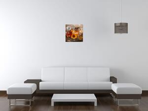 Gario Órás falikép Méz Méret: 30 x 30 cm