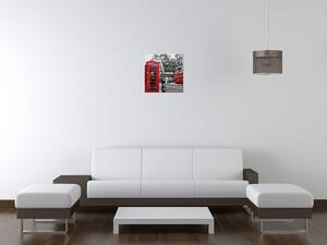 Gario Órás falikép Telefonfülke Londonban UK Méret: 100 x 40 cm
