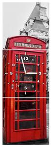 Gario Órás falikép Telefonfülke Londonban UK - 3 részes Méret: 30 x 90 cm