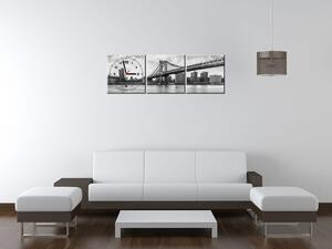 Gario Órás falikép Brooklyn New York - 3 részes Méret: 90 x 70 cm