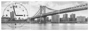 Gario Órás falikép Brooklyn New York - 3 részes Méret: 100 x 70 cm