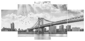 Gario Órás falikép Brooklyn New York - 5 részes Méret: 150 x 105 cm
