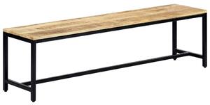 Tömör, nyers mangófa étkezőpad 160 cm