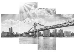 Gario Órás falikép Brooklyn New York - 4 részes Méret: 120 x 80 cm