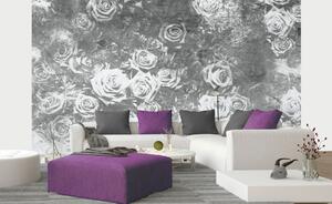 Nem szőtt fotótapéta absztrakt rózsa ii. 375 x 250 cm