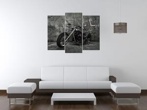 Gario Órás falikép Chopper - 3 részes Méret: 80 x 40 cm