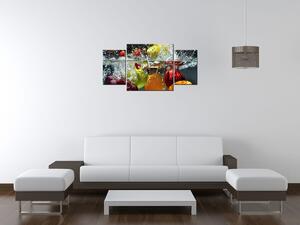 Gario Órás falikép Édes gyümölcs - 3 részes Méret: 90 x 30 cm