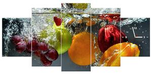 Gario Órás falikép Édes gyümölcs - 5 részes Méret: 150 x 70 cm