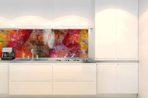Konyhai fotótapéta - absztrakt fal 180 x 60 cm