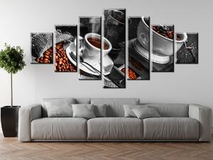 Gario Órás falikép Arabica kávé - 7 részes Méret: 210 x 100 cm