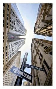 Nem szőtt fotótapéta a falra felhőkarcolók a broadway-n 150 x 250 cm