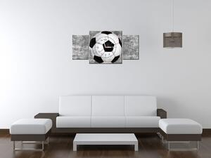 Gario Órás falikép Focilabda - 3 részes Méret: 90 x 70 cm