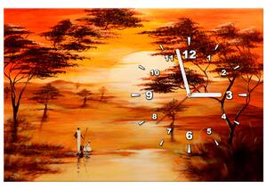 Gario Órás falikép Gyönyöru Afrika Méret: 100 x 40 cm