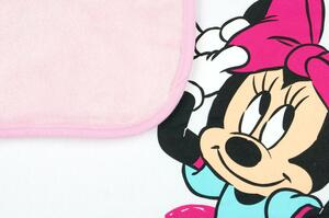 Disney Minnie wellsoft béléses pamut babatakaró 70x90cm - fehér