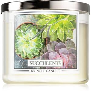 Kringle Candle Succulents illatos gyertya I. 397 g