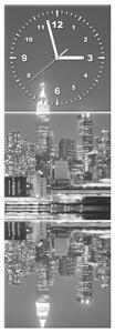 Gario Órás falikép Esti Manhattan - 3 részes Méret: 30 x 90 cm