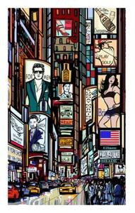 Nem szőtt fotótapéta a falra times square 150 x 250 cm