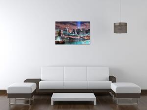 Gario Órás falikép Manhattan panoráma Méret: 60 x 40 cm