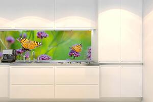 Konyhai fotótapéta - pillangók 180 x 60 cm