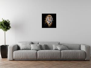 Gario Órás falikép Eros tigris Méret: 40 x 40 cm