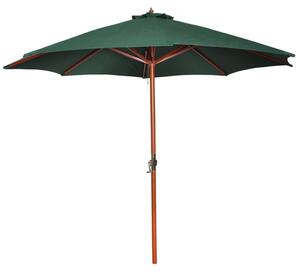 Zöld napernyő 258 cm