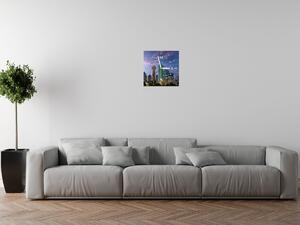 Gario Órás falikép Dallas City USA Méret: 30 x 30 cm