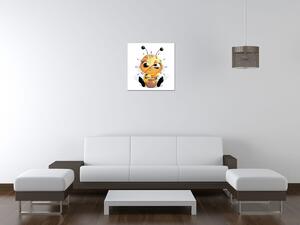 Gario Órás falikép Méhecske mézecskével Méret: 40 x 40 cm