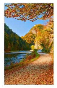 Nem szőtt fotótapéta a falra dunajec folyó 150 x 250 cm