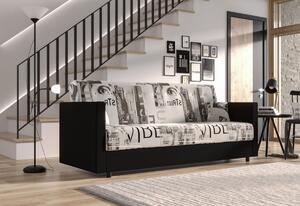 KARLO ágyazható kanapé, 210x97x82, vibe/rainbow 15