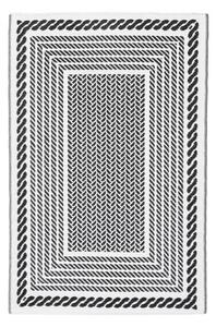 KASHAN fekete kültéri szőnyeg 210 x 150 cm