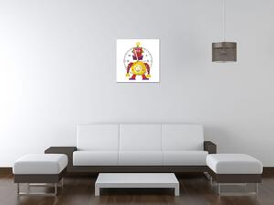 Gario Órás falikép Hosszúkezu robot Méret: 30 x 30 cm