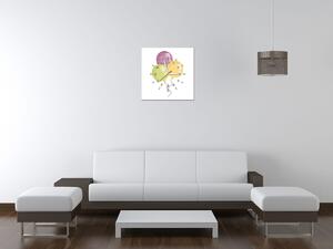 Gario Órás falikép Színes ballonok Méret: 30 x 30 cm